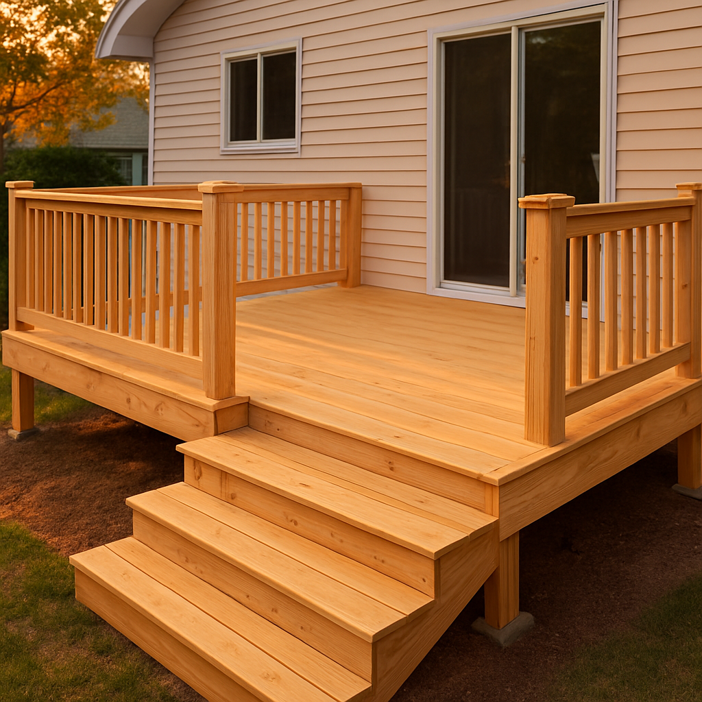 Backyard Deck Build